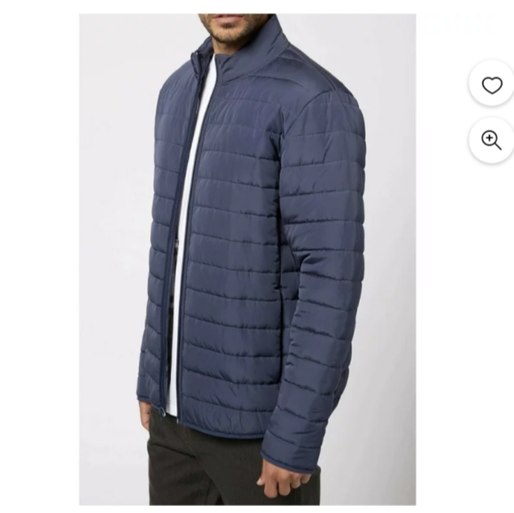 voyager Jackets & Coats Voyager Mens Polar Fleece Lined Puffer